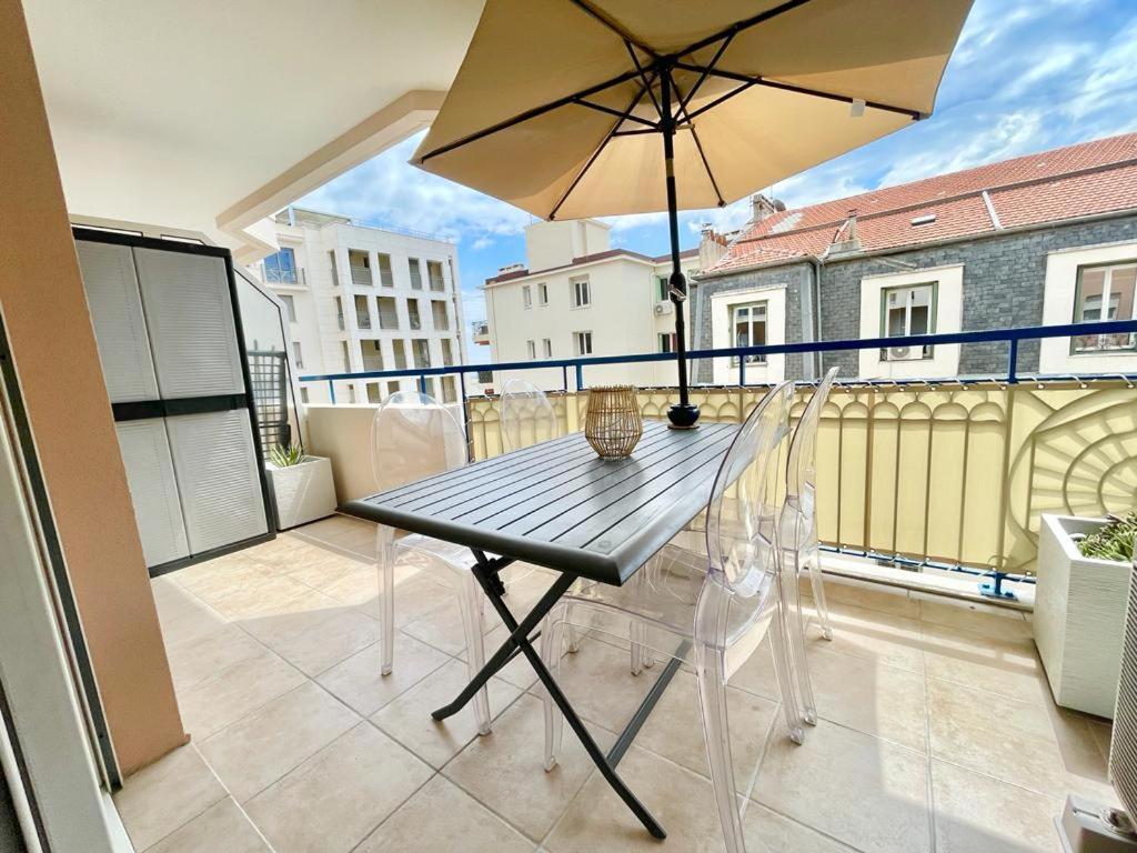 Les Rivages 2P Terrasse Parking Apartment Menton Exterior photo