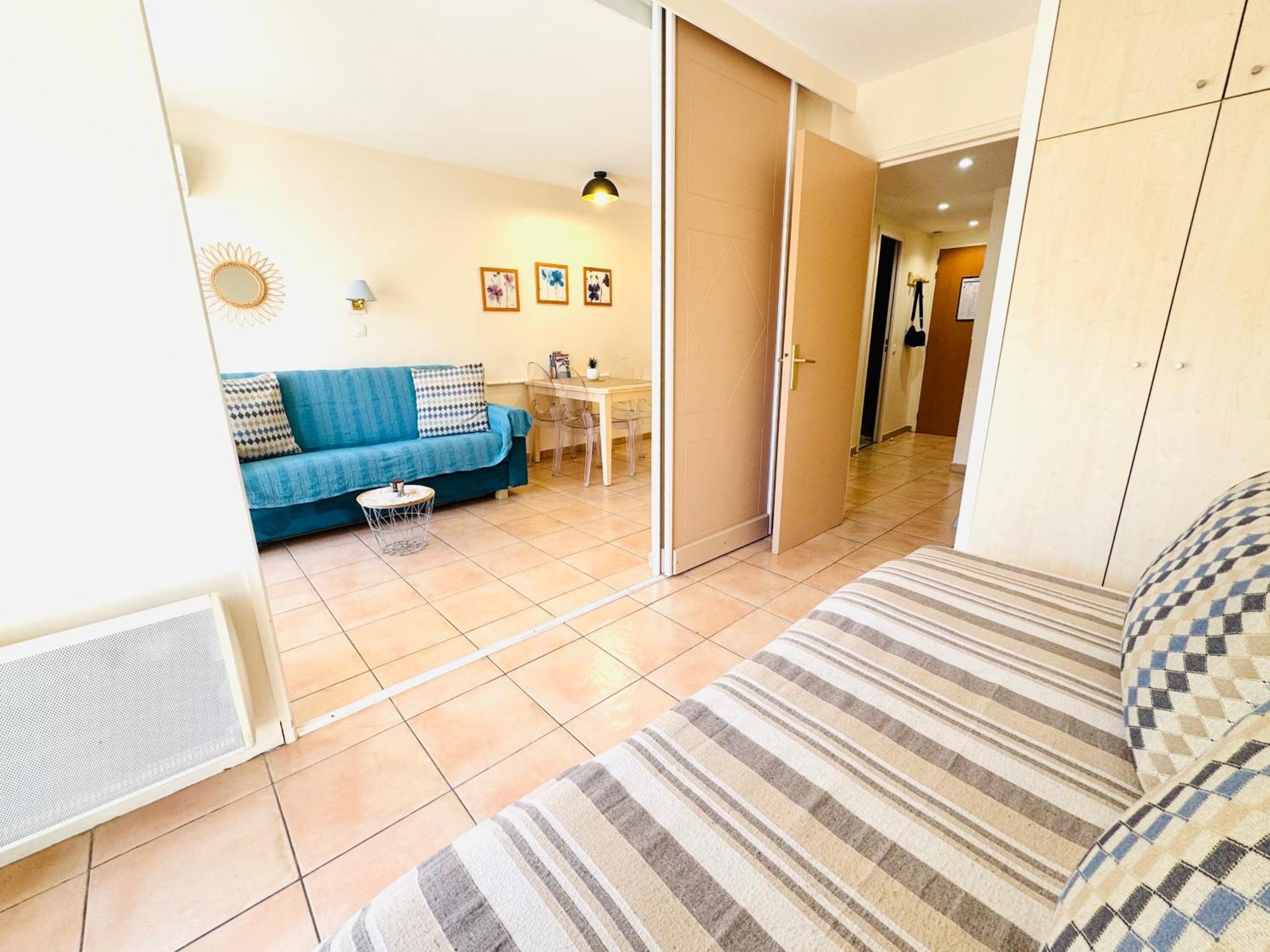 Les Rivages 2P Terrasse Parking Apartment Menton Exterior photo